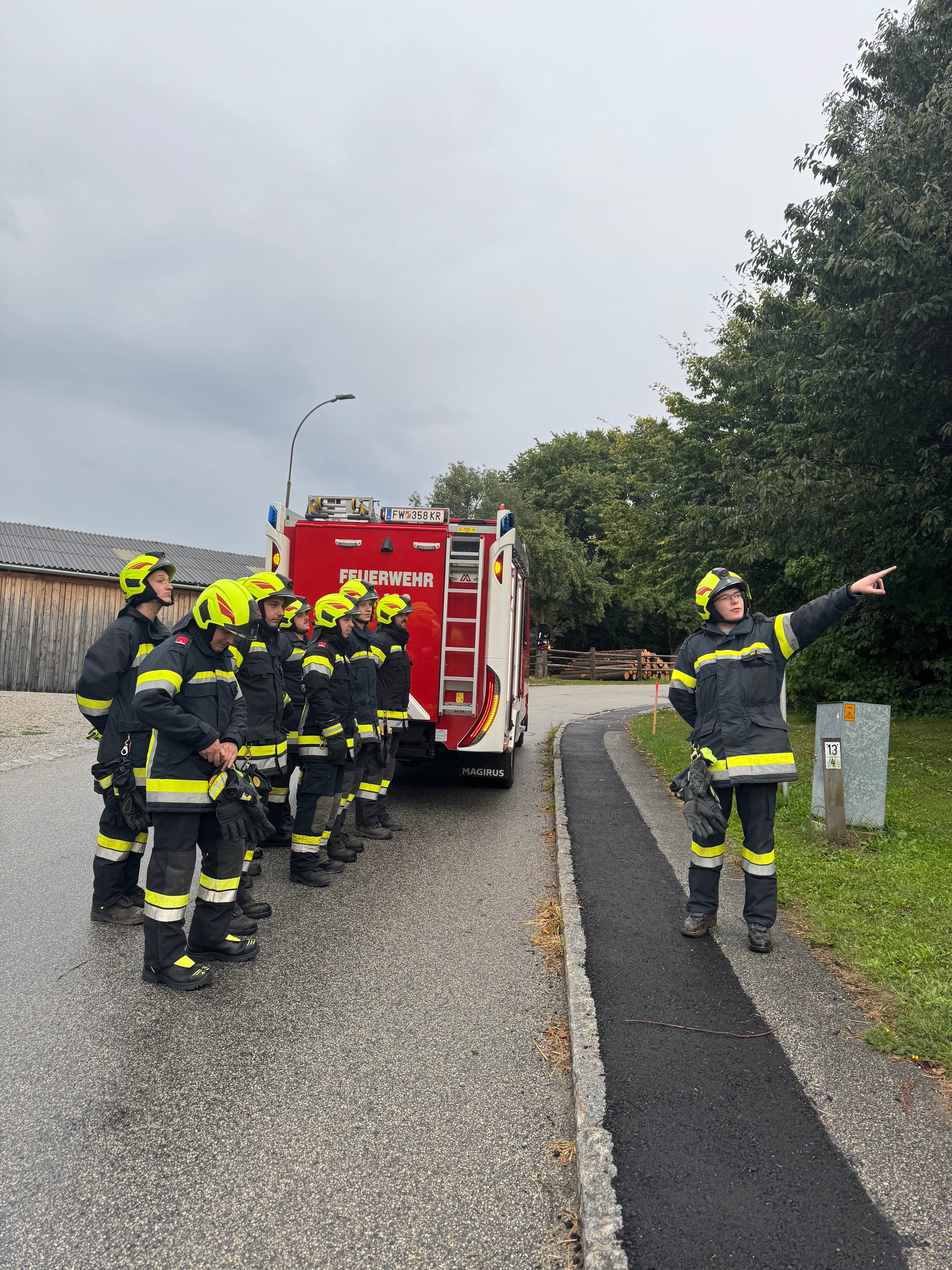 Übung B2: Dachstuhlbrand